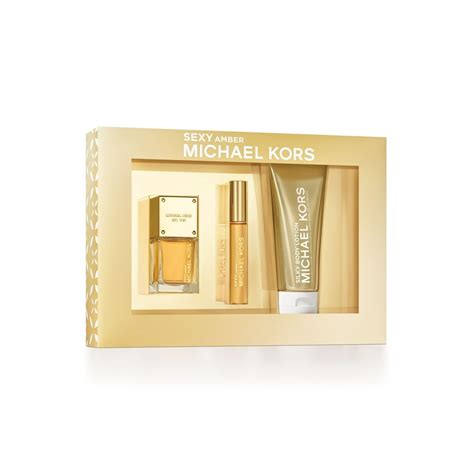 michael kors by michael kors gift set women's perfume 3pc|michael kors miniature perfume set.